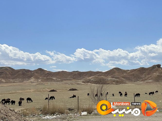 طبیعت زیبا و کوه های رنگارنگ آذربایجان شرقی در ابتدای بهار