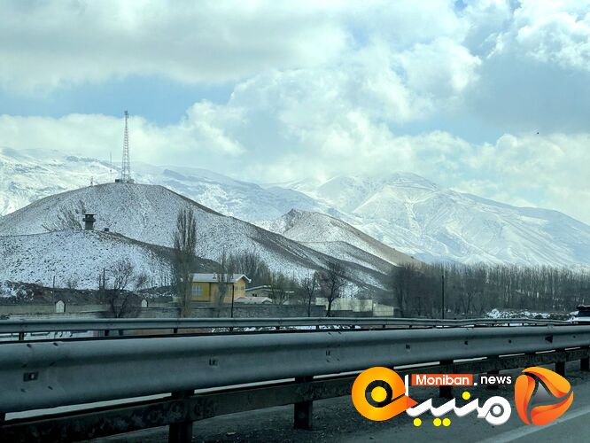 طبیعت زیبا و کوه های رنگارنگ آذربایجان شرقی در ابتدای بهار