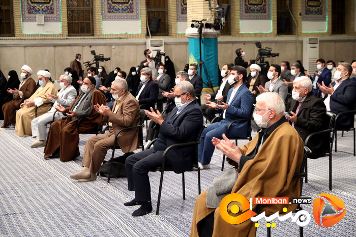 دیدار مداحان با رهبر انقلاب