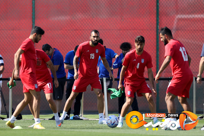 گزارش تصویری| تمرین تیم ملی قبل ار بازی مقابل ولز