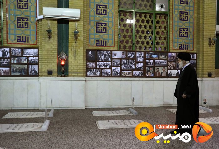گزارش تصویری| حضور رهبری در مرقد امام خمینی و مزار شهدا