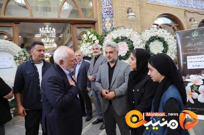 مراسم ختم پدر صاحب امتیاز منیبان