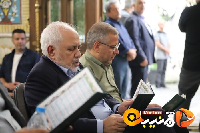 مراسم ختم پدر صاحب امتیاز منیبان