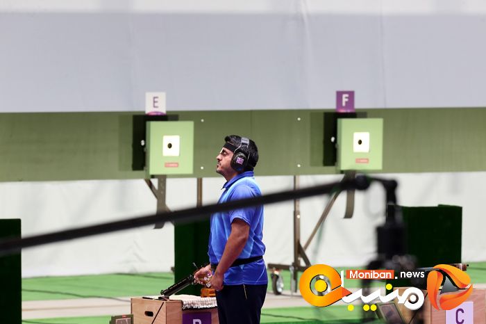 کسب مدال طلا تیراندازی جواد فروغی