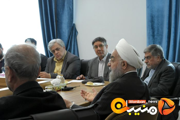 گزارش تصویری| دیدار جنعی از روزنامه نگاران با حسن روحانی