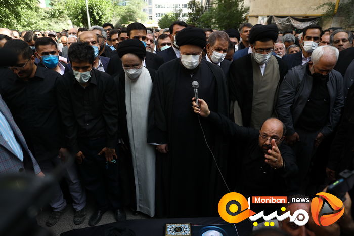 مراسم تشییع پیکر مرحوم سید محمود دعایی