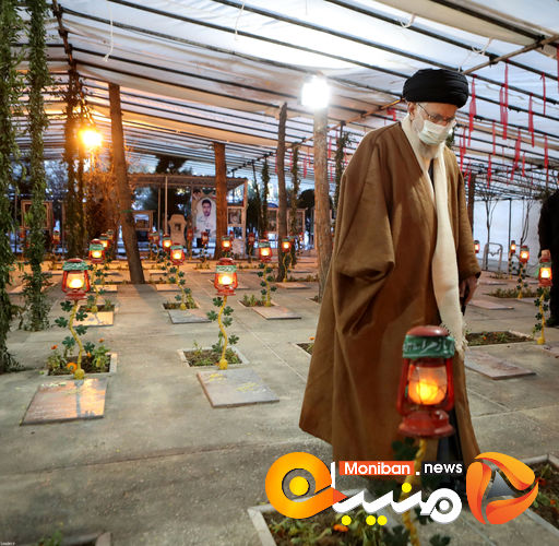 حضور رهبری در مرقد امام خمینی و مزار شهدا