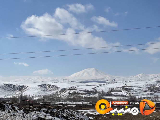 طبیعت زیبا و کوه های رنگارنگ آذربایجان شرقی در ابتدای بهار