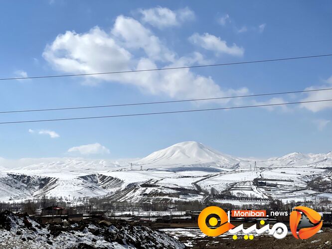 طبیعت زیبا و کوه های رنگارنگ آذربایجان شرقی در ابتدای بهار