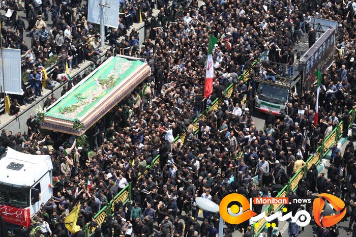 گزارش تصویری| تشییع پیکر رئیسی و همراهانش در تهران