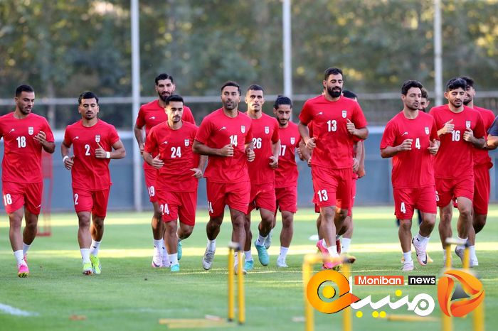 گزارش تصویری| تمرین تیم ملی فوتبال