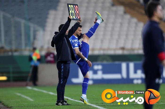 گزارش تصویری| بازی استقلال و نساجی