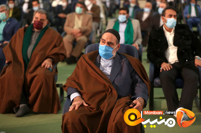 نشست تصویری رهبر معظم انقلاب اسلامی  با جمعی از مداحان