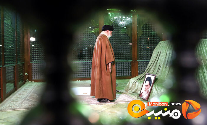 حضور رهبری در مرقد امام خمینی و مزار شهدا