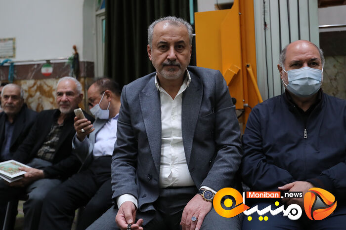 گزارش تصویری| مراسم ختم پدر  مدیرعامل سابق پرسپولیس