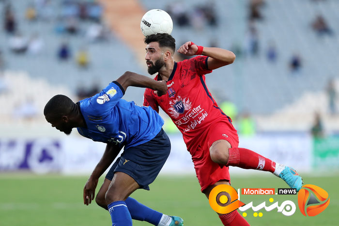 گزارش تصویری| بازی استقلال و نساجی