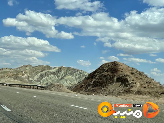 طبیعت زیبا و کوه های رنگارنگ آذربایجان شرقی در ابتدای بهار