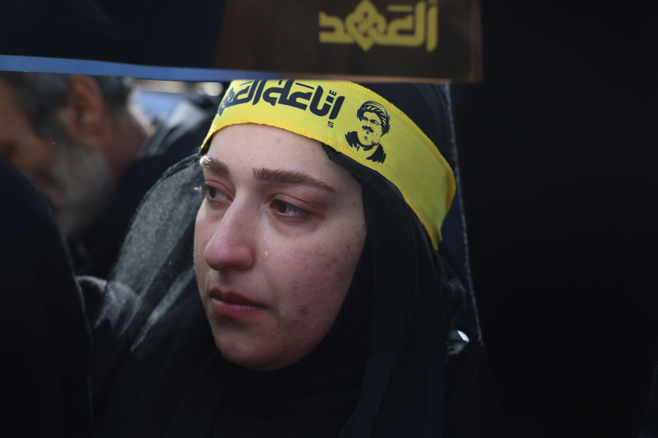 گزارش تصویری/ مراسم تشییع پیکر سیدحسن نصرالله و سیدهاشم صفی الدین
