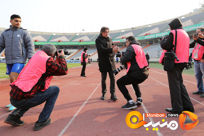 گزارش تصویری| بازی استقلال و ملوان انزلی