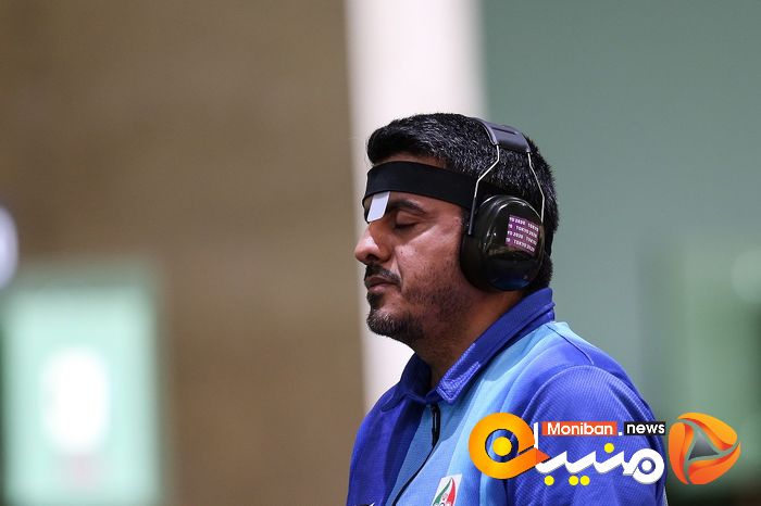 کسب مدال طلا تیراندازی جواد فروغی