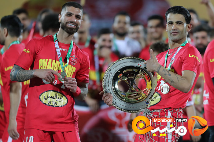 گزارش تصویری|جشن قهرمانی پرسپولیس در جام حذفی