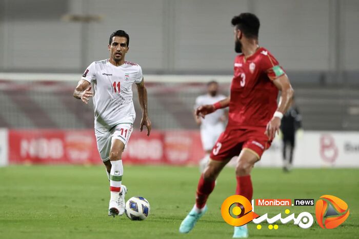 در حاشیه بازی تیم ملی ایران و بحرین