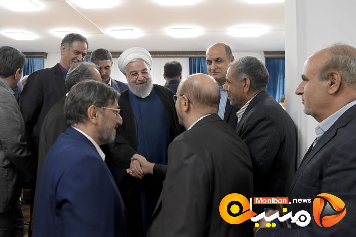 دیدار استانداران دولت یازدهم و دوازدهم با حسن روحانی