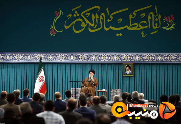 دیدار مداحان با رهبر انقلاب