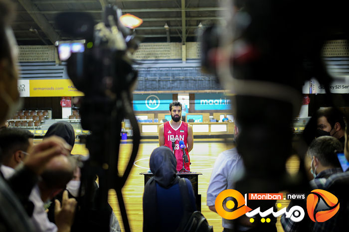 اردوی تیم ملی بسکتبال