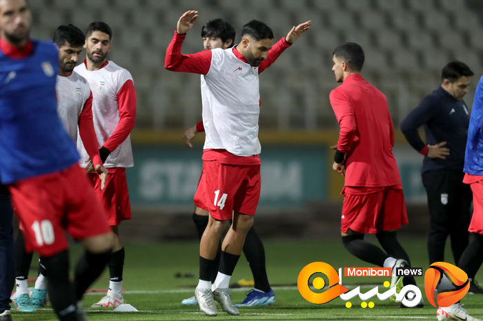 گزارش تصویری| آخرین تمرین تیم ملی فبل از بازی با هنگ کنگ