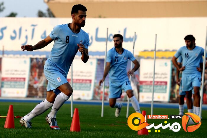 اردوي تيم ملي فوتبال در كيش