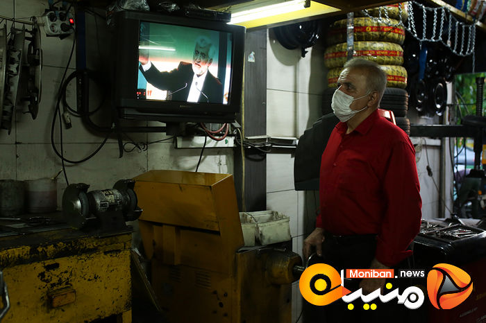 تماشای دومین مناظره انتخابات۱۴۰۰ - خیابان جمهوری