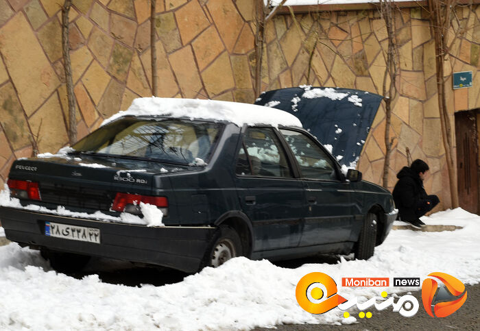 گزارش تصویری| تهران در برف