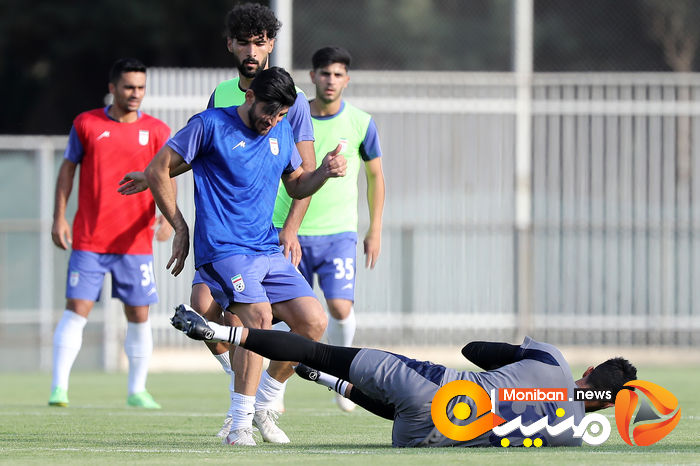 اولین تمرین تیم  ملی فوتبال با کارلوس کی روش