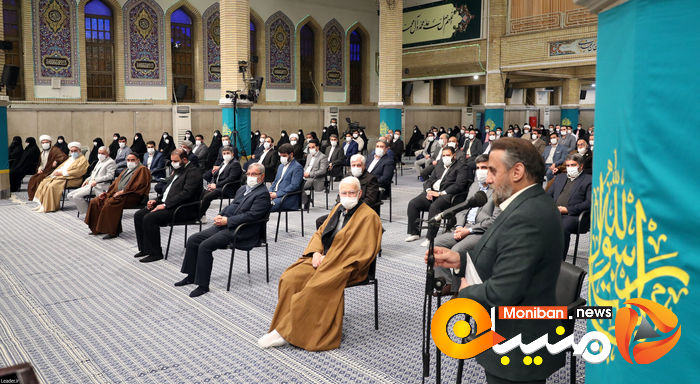 دیدار مداحان با رهبر انقلاب