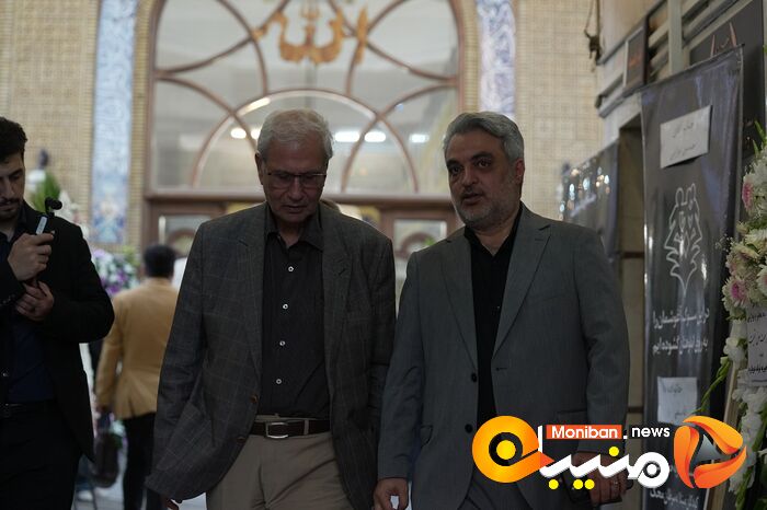 مراسم ختم پدر صاحب امتیاز منیبان