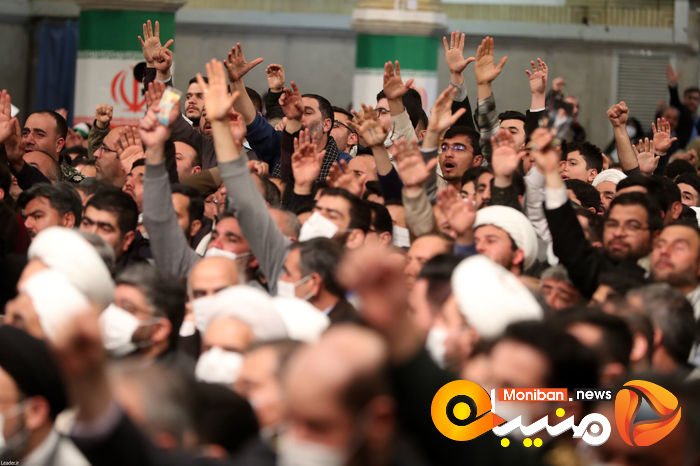 گزارش تصویری| دیدار مردم تبریز با رهبری