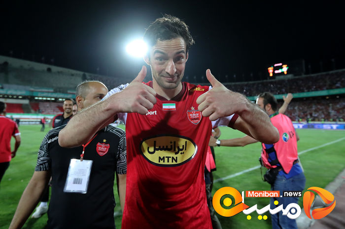 گزارش تصویری|جشن قهرمانی پرسپولیس در جام حذفی