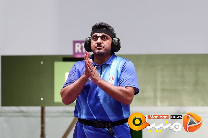 کسب مدال طلا تیراندازی جواد فروغی