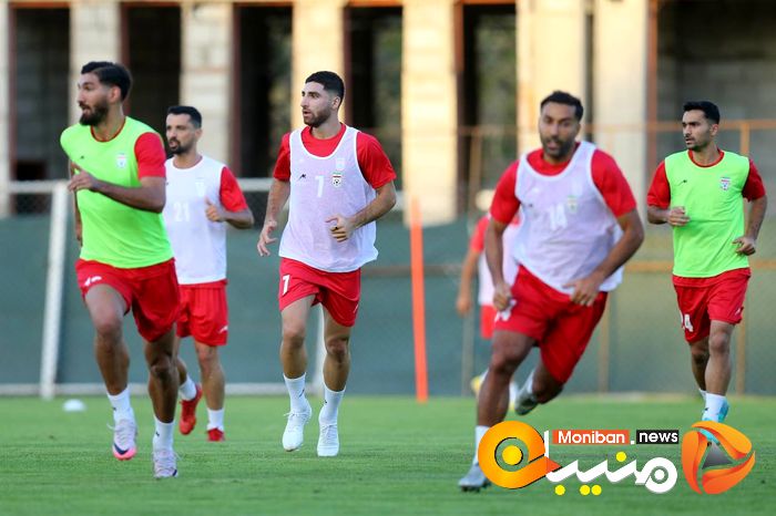 گزارش تصویری| تمرین تیم ملی فوتبال