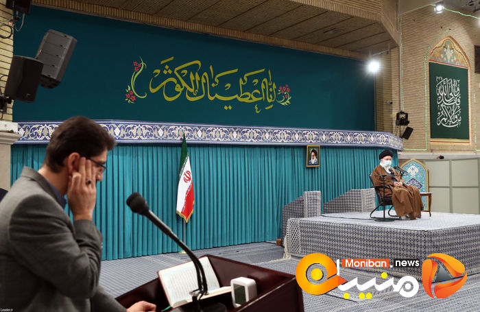 دیدار مداحان با رهبر انقلاب
