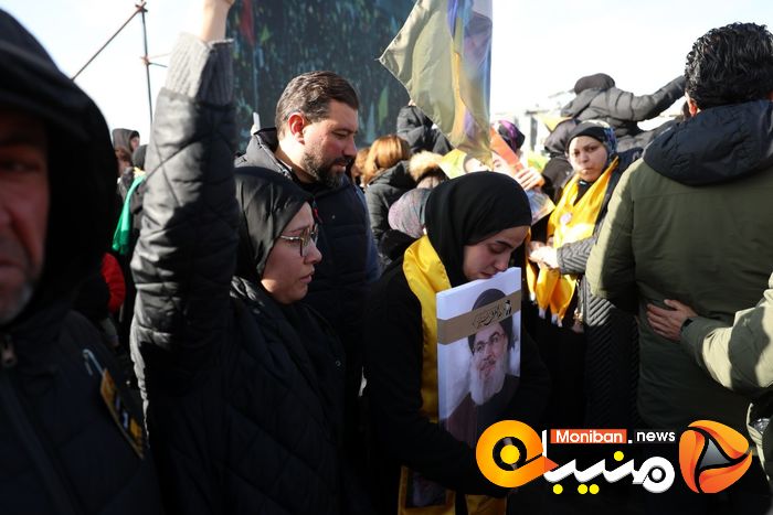 گزارش تصویری/ حضور جنگنده های اسرائیلی بر فراز تشییع پیکر سیدحسن نصرالله