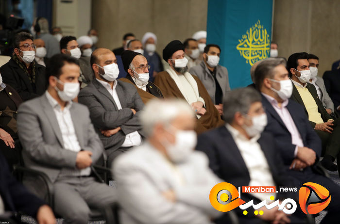 دیدار مداحان با رهبر انقلاب