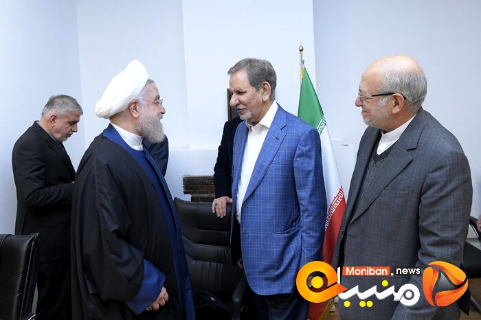دیدار حسن روحانی با وزرای سابق