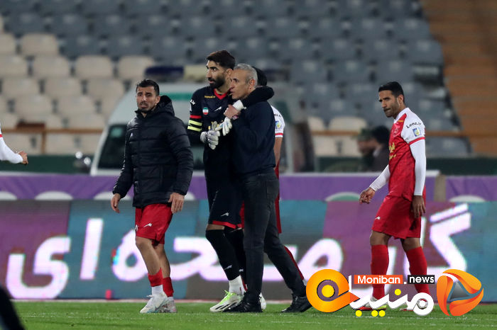 گزارش تصویری| بازی پرسپولیس و هوادار