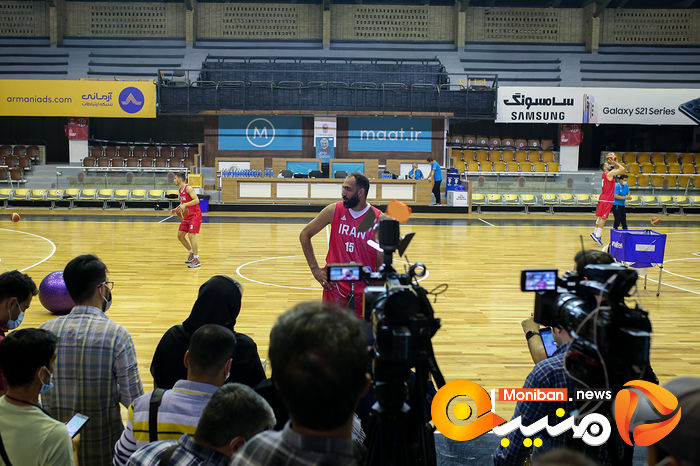 اردوی تیم ملی بسکتبال