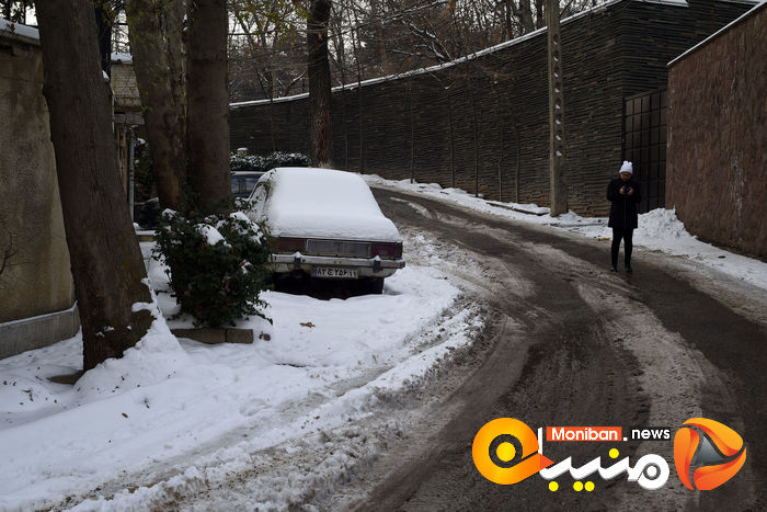 گزارش تصویری| تهران در برف