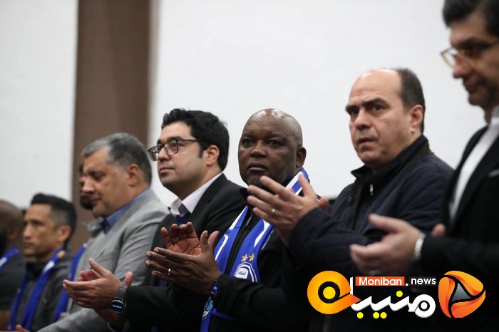 گزارش تصویری| مراسم معارفه موسیمانه، سرمربی استقلال