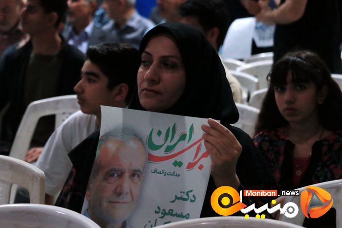 گزارش تصویری| استقبال باشکوه از پزشکیان در اهواز