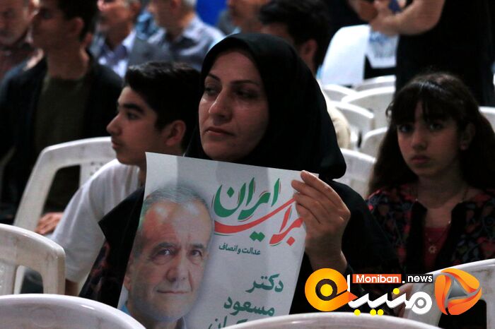 گزارش تصویری| استقبال باشکوه از پزشکیان در اهواز